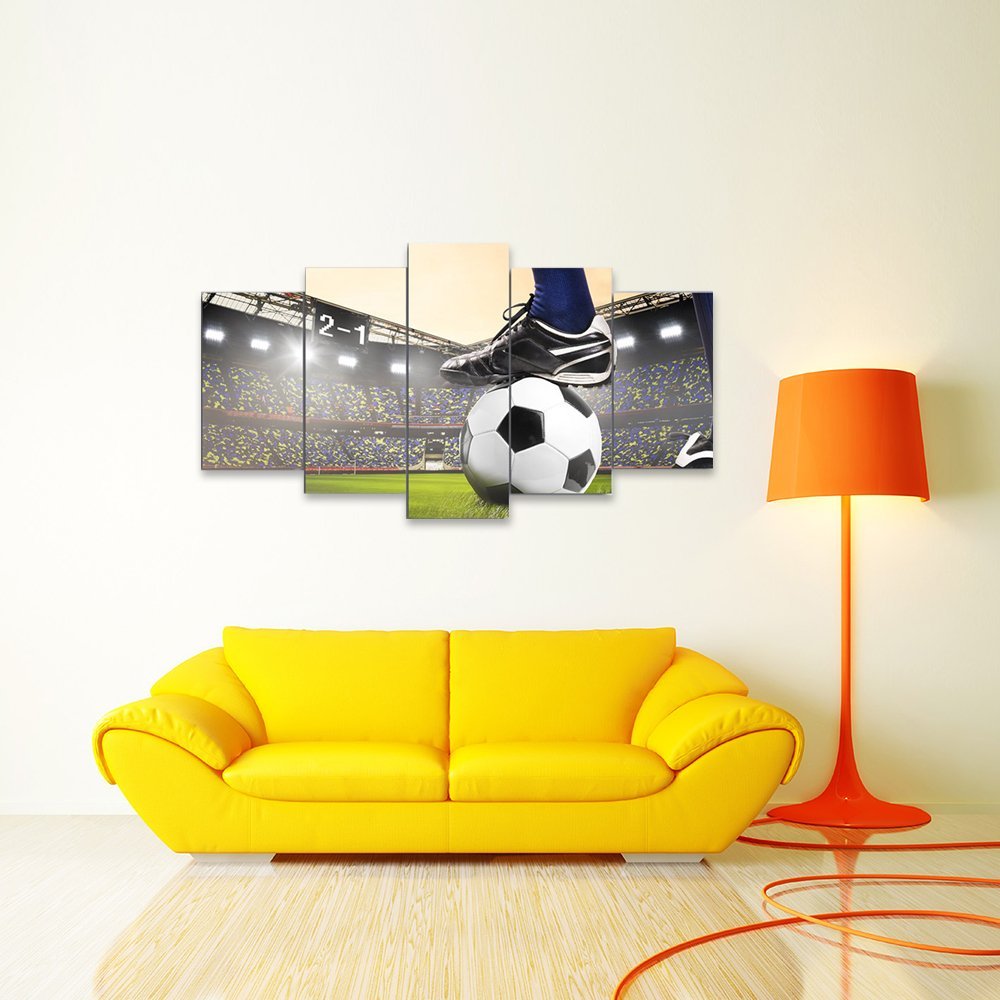 Soccer Match Painting Football Course Wall Art Canvas Painting Drop shipping 