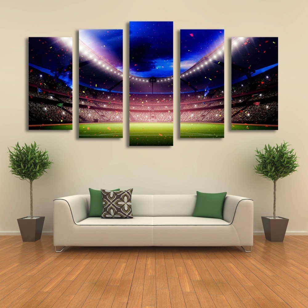 Football Playground Painting Soccer Fan Wall Art Canvas Prints Drop shipping
