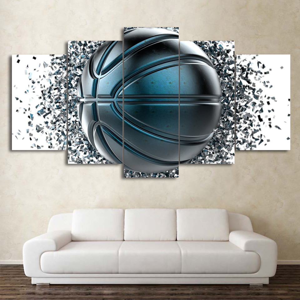 Canvas Art Basketball Painting Wall Pictures HD Printed Wall Decor Drop shipping