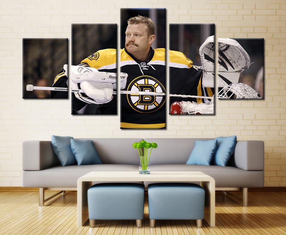  Ice hockey players Canvas Wall Art Print Sport painting Printed Drop shipping