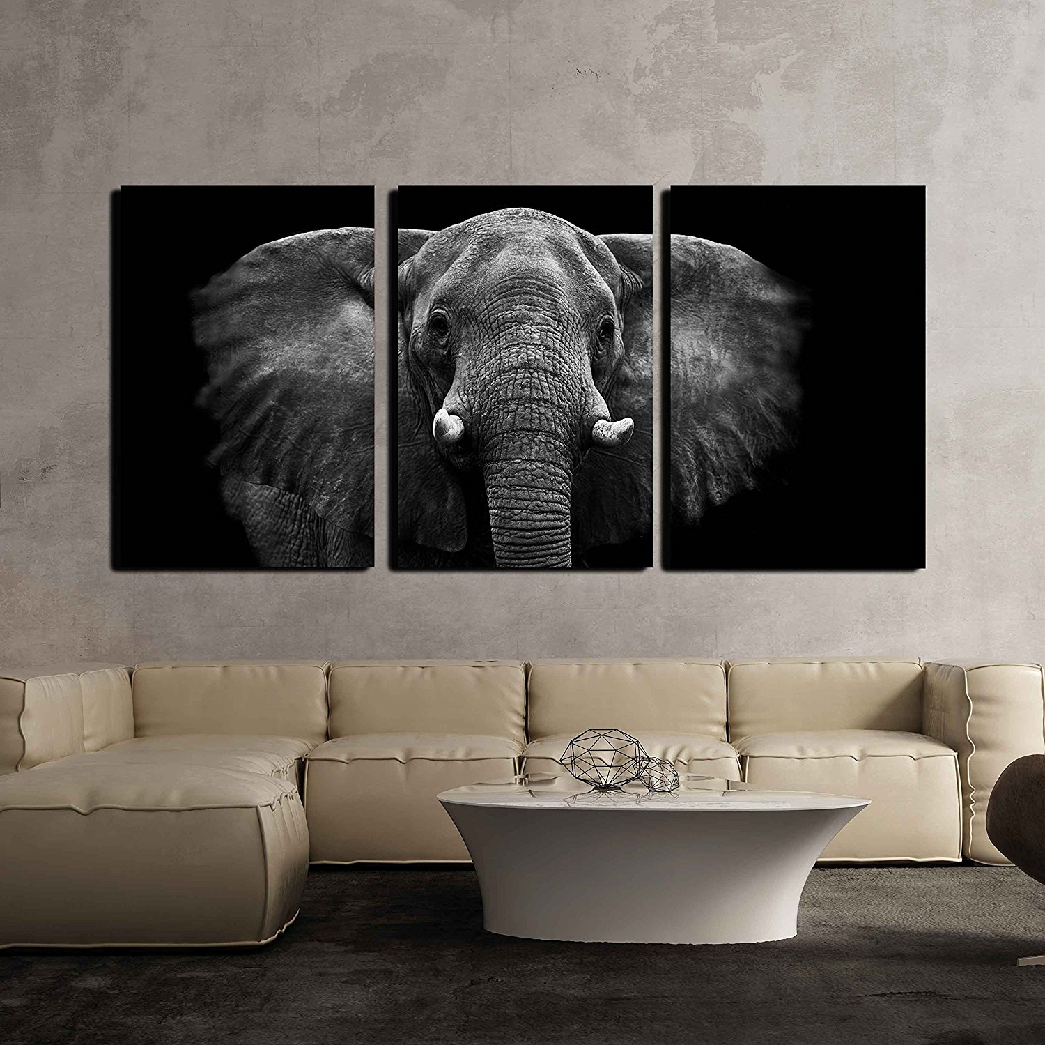 Elephant Modern Home Decor Canvas Wall Art Picture Print Drop shipping