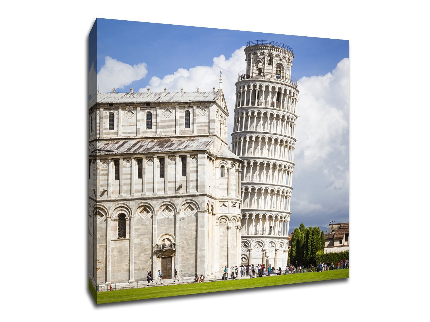 Leaning Tower of Pisa Italy Global Landmarks Canvas Wall Art Drop shipping 