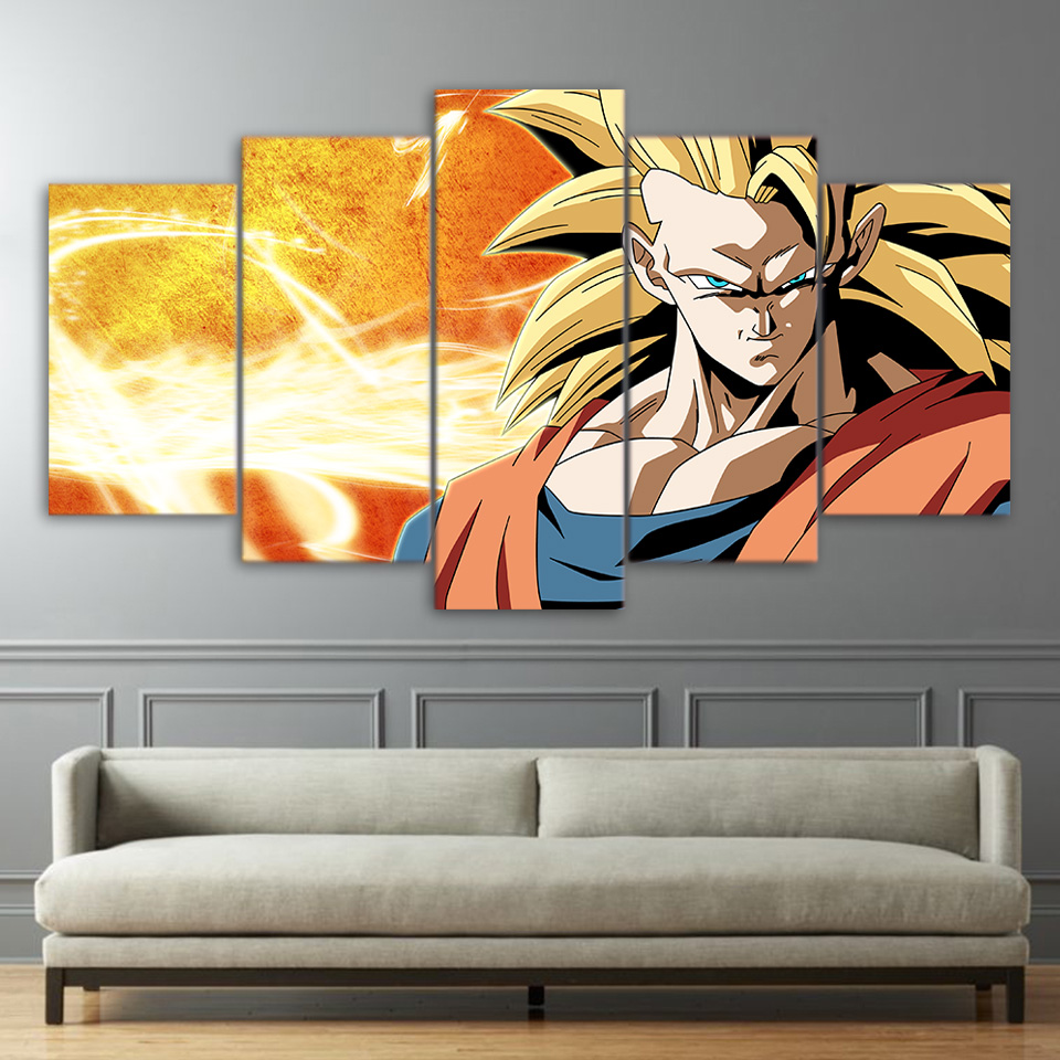  Anime poster dragon ball picture canvas art wall art Drop shipping