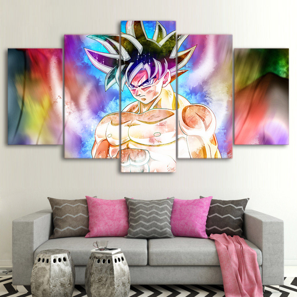 dragon ball goku paintings canvas art home decor drop shipping