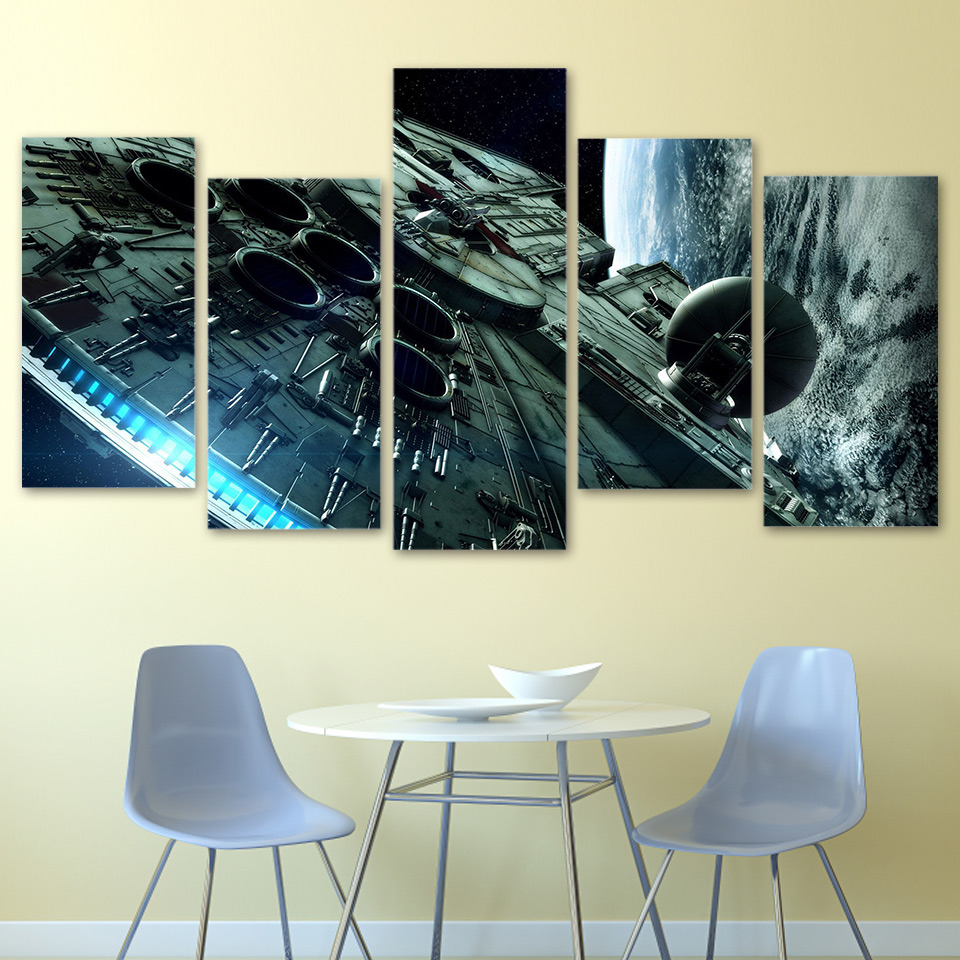 star wars Painting Canvas Print poster Picture Drop shipping