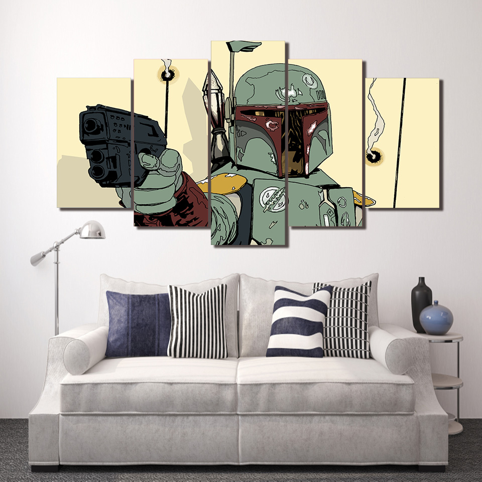 Star Wars Comics canvas art picture Painting wall art drop shipping