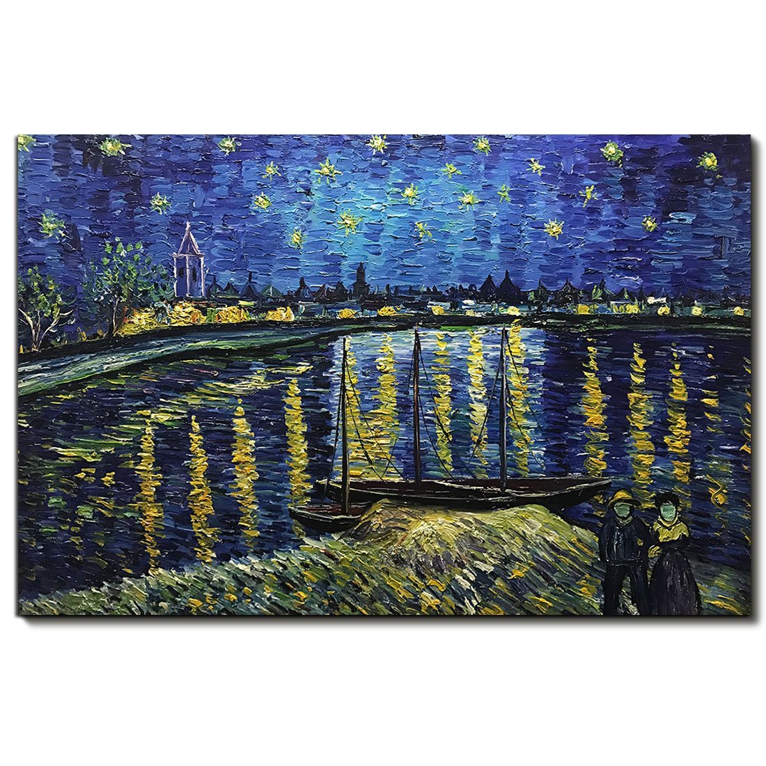 Starry Night Over the Rhone by Van Gogh Famous Oil Paintings Drop shipping