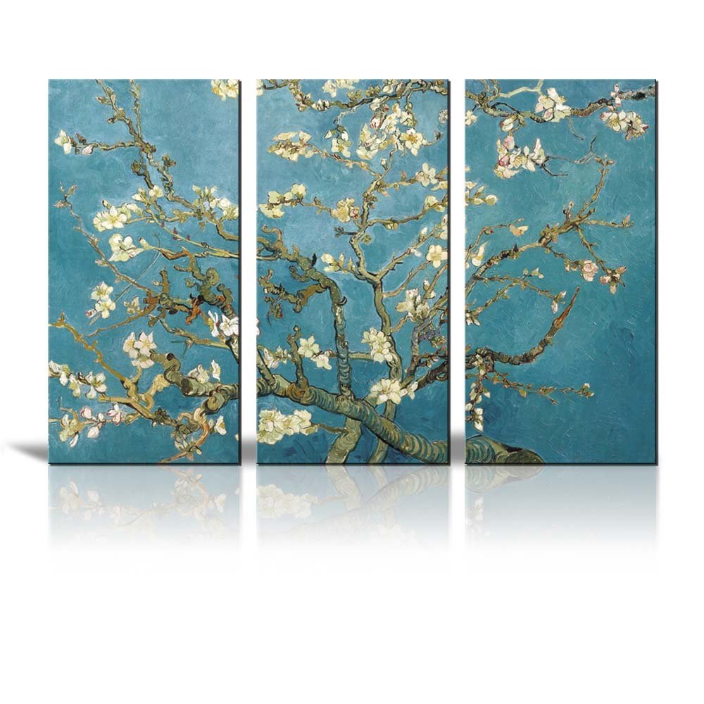 Almond Blossoms by Vincent Van Gogh Reproduction on Canvas Drop shipping