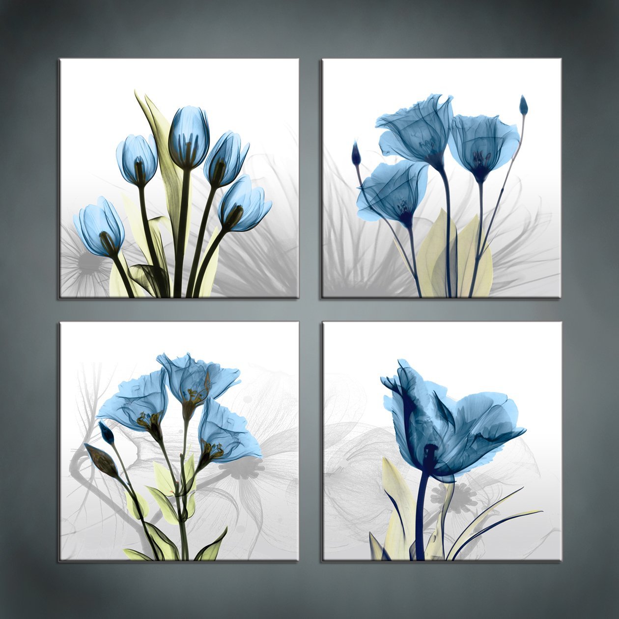 Elegant Tulip Flower Canvas Print Wall Art Painting Drop shipping