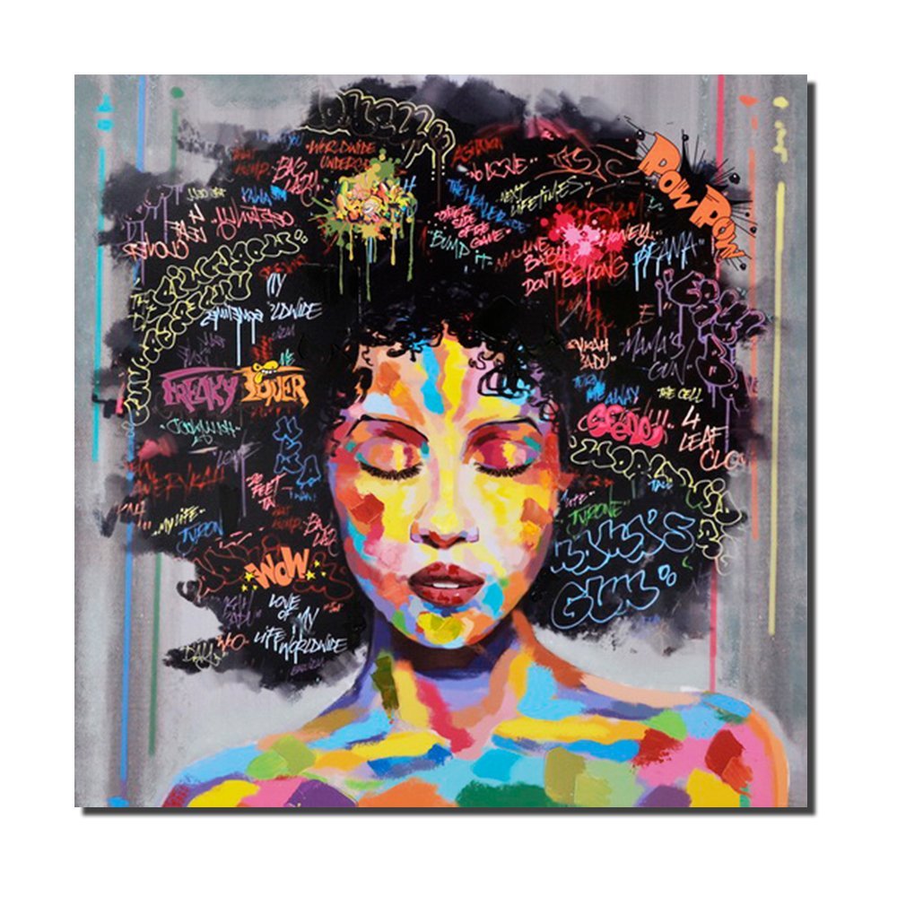 African American Black Art Canvas Wall Art Drop shipping