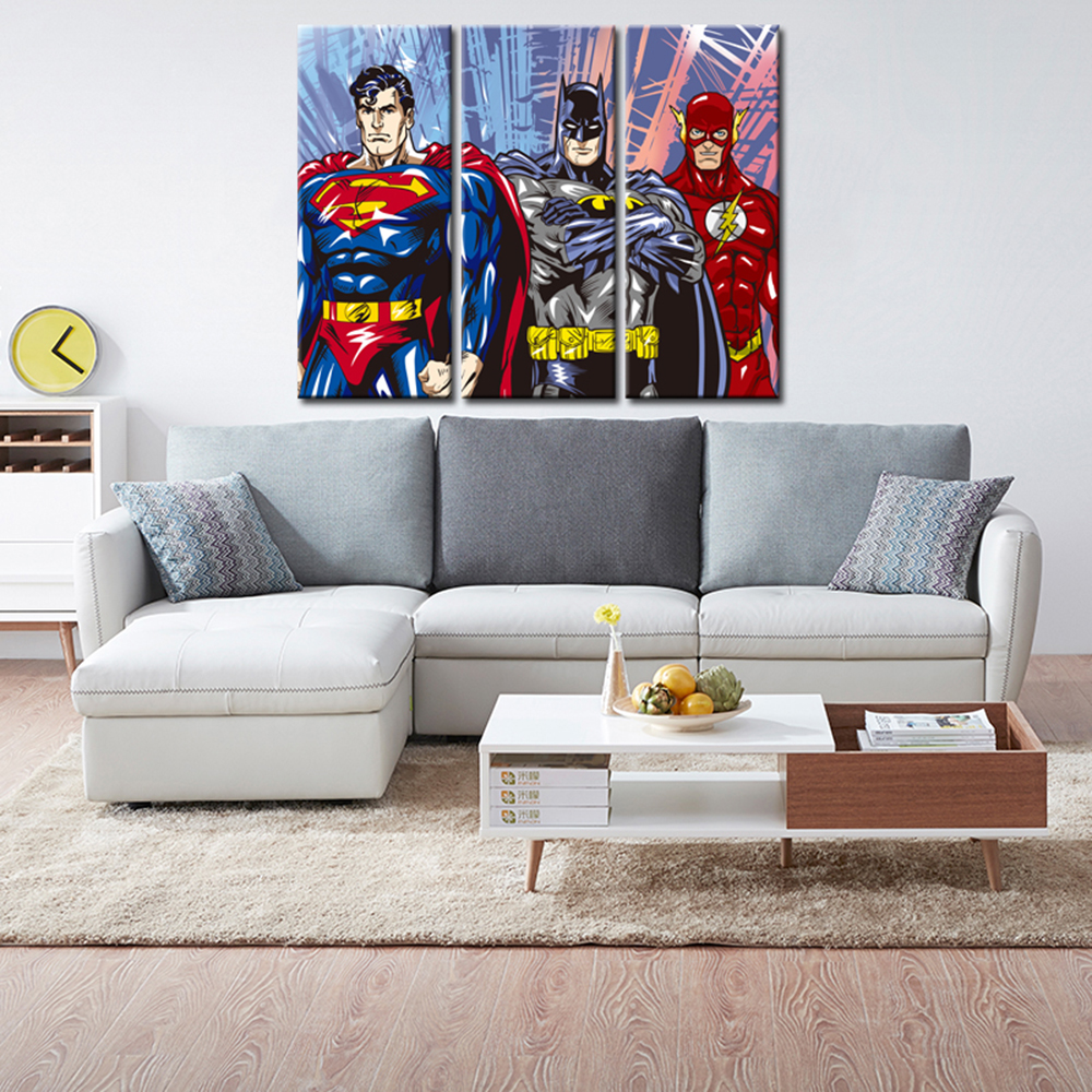 Canvas Painting Superhero Modern Home Wall Decor Canvas Art Drop shipping