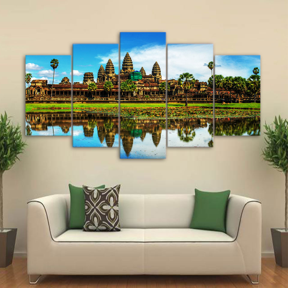 canvas art Vietnam cambodia HD print modern Home decoration Drop shipping