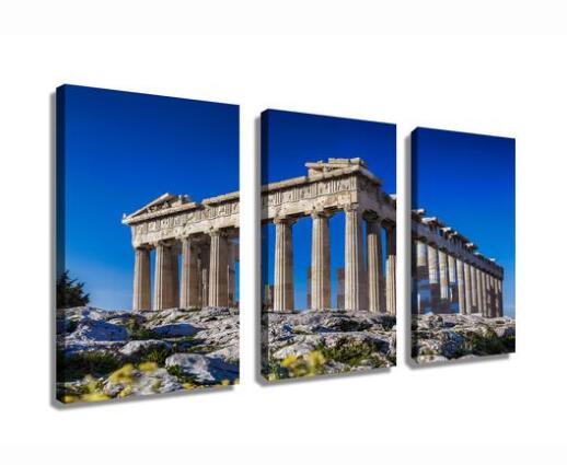 Acropolis Greece Landscape Canvas print wall art Drop shipping