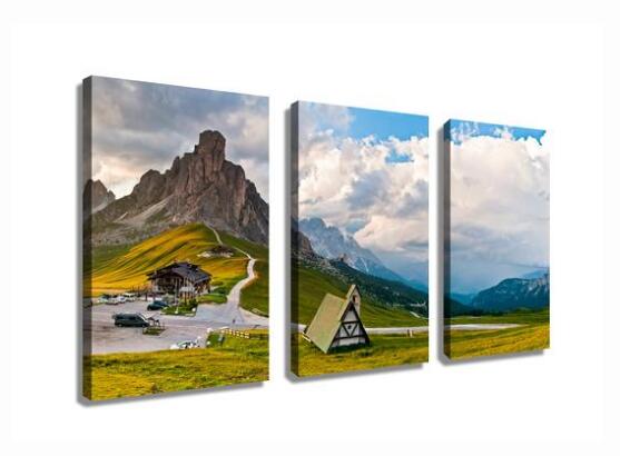 The Dolomites in Northern Italy Canvas wall art print drop shipping