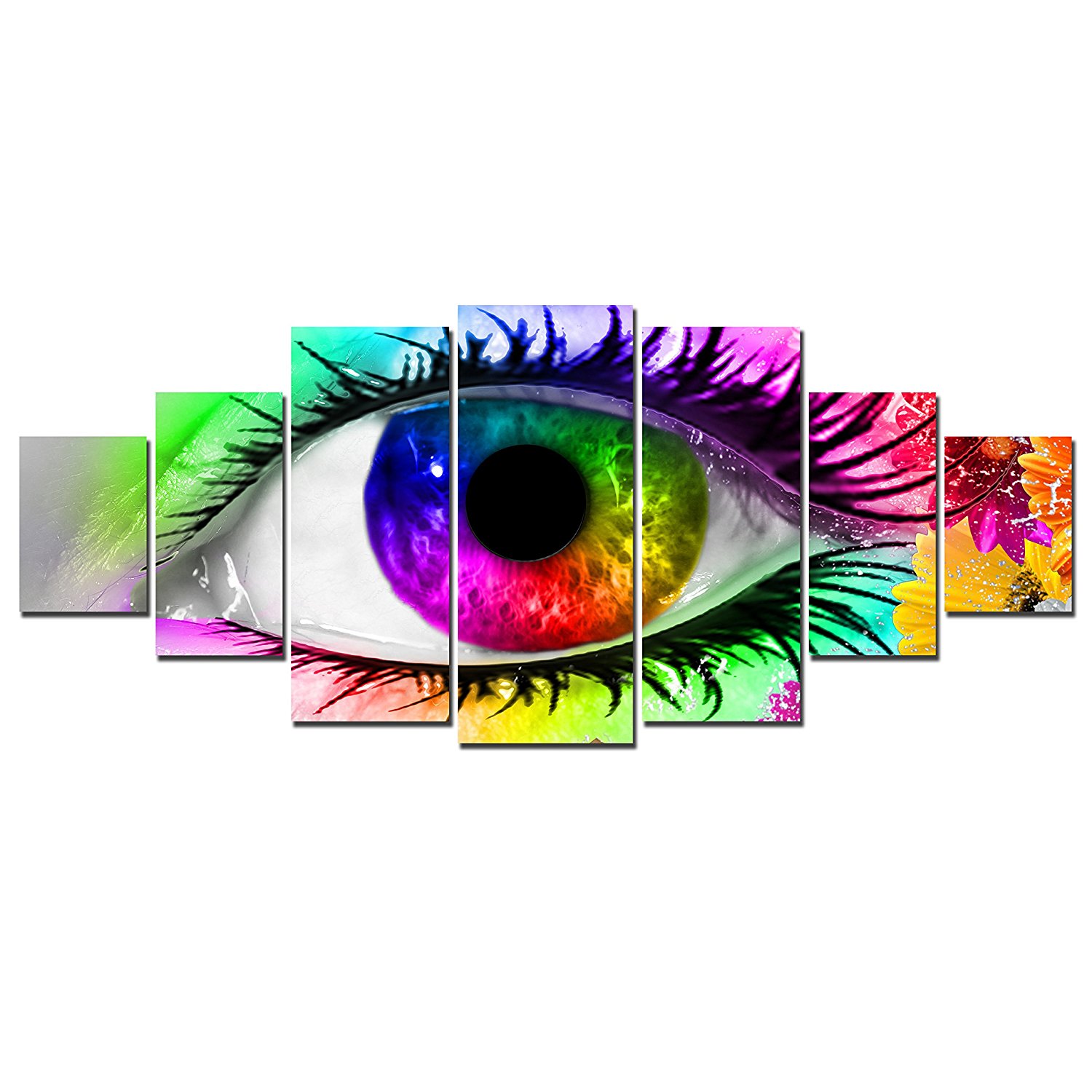 Canvas Wall Art Colorful Eye Modern Wall decor painting Drop shipping