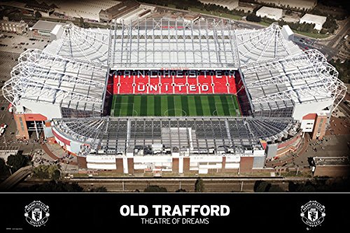 Manchester City F.C. Old Trafford Theatre Of Dreams Soccer Sports Poster Drop shipping