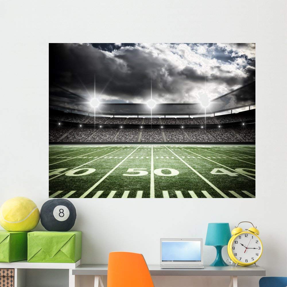  American Soccer Stadium Wall art canvas print poster Drop shipping